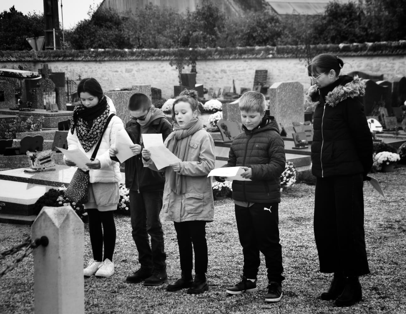 Les enfants du 11 novembre 2024 à Villereau